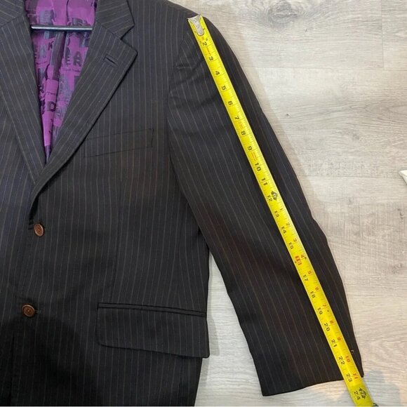 Ted Baker Brown Striped Sport Coat - Picture 13 of 16
